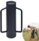YRHome Pfahlramme Handramme aus Stahl Ø 140 mm 13,8kg Pfosten Handpfahlramme mit Handgriffe Zaunpfahlramme Pfostenramme Zaunpfostenramme präzises Einschlagen für Gartenbau Zaunbau Bodenverdichtung