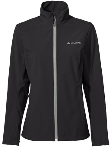 VAUDE Women's Hurricane Jacket IV - Softshelljacke Damen, Winddichte & Atmungsaktive Outdoor-Jacke, Recycelte Materialien, Nachhaltig Hergestellt