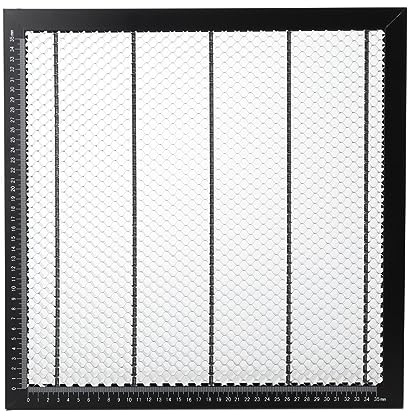 Lfhelper Honeycomb Wabentisch für Laser Graviermaschine, 400x400 mm | 22mm Dicke, Laser Honeycomb Arbeitstisch, Laser Honeycomb Bed, für Laserschneider Laser Cutter