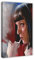 AMATWI Mia Wallace Pulp Fiction Poster auf Leinwand, Schlafzimmer-Dekor, Sportlandschaft, Büro, Raumdekoration, Geschenk, Rahmen-Stil, 30 x 45 cm