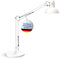 MAUL lampe de bureau MAULstudy en métal | Lampe LED professionnelle | Lampe sur pied flexible pour le bureau et l'atelier | Haute qualité d'éclairage à LED | Lampe bureau sans ampoule | Blanc
