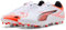 PUMA Ultra 5 Play MG, Scarpe da Calcio Unisex-Adulto, White Black-Glowing Red, 47 EU