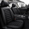 WHLXQ Auto Sitzbezüge Sets,Für Jeep Renegade 2015 2016-2024 5 Sitze Leder Schonbezüge sitzschoner vorne und hinten Wasserdicht Innenraum Accessories,A/Black Style