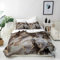 ANHOPE Abstrakte Moderne Marmor Bettwäsche Set Microfaser Bettbezüge mit Reißverschluss 3 Teilig Bettbezug 200x220 cm + 2 Kissenbezug 80x80 cm Weich Ganzjahres Bettdeckenbezug Set