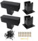 Kit de pergola stable en acier avec supports en T, convient pour terrasses et abris de jardin (2set)