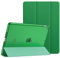 MoKo Cover per Nuovo iPad 9 2021 / iPad 8 2020 / iPad 7 2019, iPad 10.2 Case Ultra Sottile Leggero Custodia in Tri-fold Auto Sveglia/Sonno con Retro Semi-trasparente Rigido, Verde Foresta