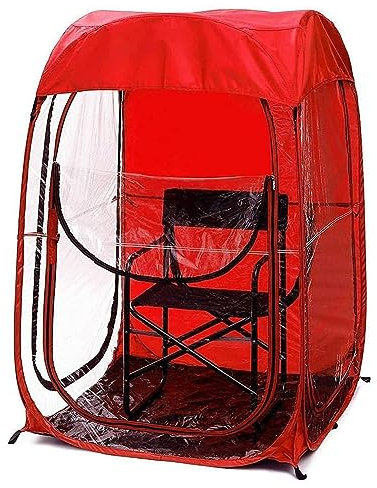 Weather Tent Pod Pop Up Shelter - Outdoor Instant Protection from Rain, Wind, Cold - Ideal for Fishing and Camping(excluding Chairs)