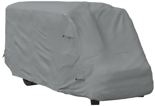 VidaXL Schutzhülle für Wohnmobil Grau 570x235x275 cm Vliesstoff, Abdeckplane, Hülle