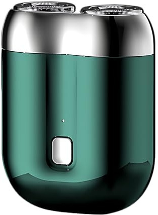 Mini Rasierer Smaragd Mini Rasierer Herren,Mini Elektrorasierer 109g Tragbarer Mini-Elektrorasierer,Mini Rasierer Herren Elektrisch Geeignet für Geschäftsreisen,Tourismus und den Familiengebrauch