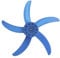 Zoegneer 20 Inch Floor Fan Blade Replacement Parts 5 Blades Mounting Set With 500Mm Diameter 8Mm Center Hole For Standing Wall Fan Home Cooling System