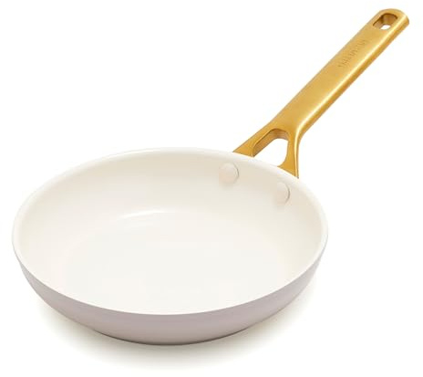 GreenPan Nonstick Reserve Pro 8 Frying Pan, NSF Certified Ceramic, Hard Anodized PFAS-Free Skillet, Stainless Steel Handles, Oven & Dishwasher Safe, Oyster Gray