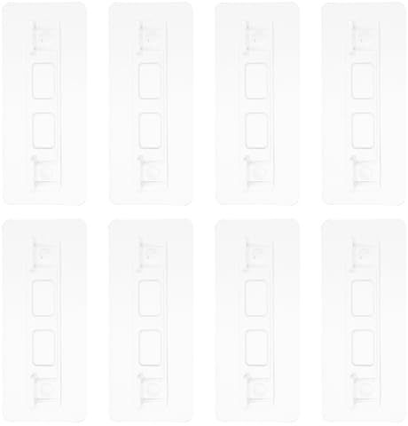 Sewroro Laufgitterstabilisator 8 Stück Pe mit Antirutsch Pads für Haustier | Befestigungsbasis, Einfache Montage, Vielseitig Einsetzbar für Spielgitter, Zubehörset mit Haftpads