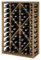 Expovinalia Weinregal aus Kiefernholz mit Einer Kapazität für 70 Flaschen, Holz, Eiche, one Size