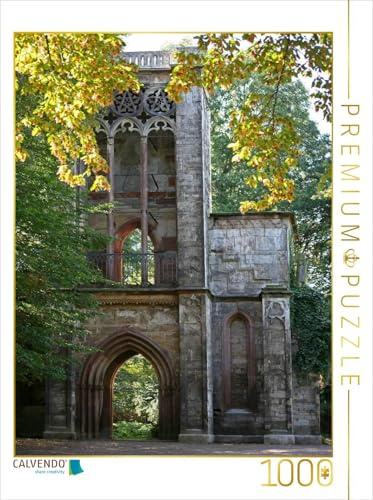 CALVENDO Puzzle Tempelherrenhaus in Weimar | 1000 Teile Lege-Größe 48 x 64 cm Foto-Puzzle für glückliche Stunden