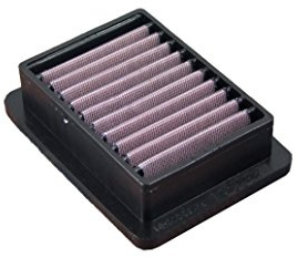 DNA Filtro Aria ad Alte Prestazioni Compatibile per Yamaha T-MAX 500 (10-16) con Efficienza di Filtraggio del 98-99% e Flusso d'Aria Incrementato del 14.80% PN: P-Y5SC08-01