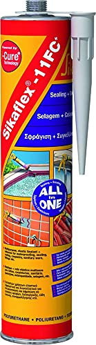 SikaFlex-11FC+ i-Cure - Colle PU multifonctionnelle - Sika - Cartouche de 300 ml, Noir