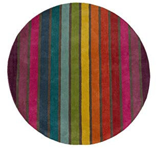 Flair Rug Teppich, Illusion Candy, 100 % Wool, mehrfarbig
