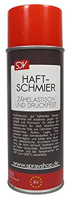 SDV Chemie Haftschmierspray 3X 400ml Kettenspray Haftschmierfett Haftschmierung Rostschutz