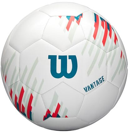 Wilson Fußball NCAA VANTAGE, TPU-Kompositmaterial, Weiß / Blaugrün