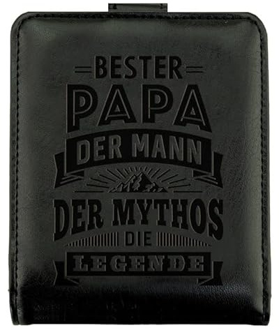 History&Heraldry Echter Kerl Männer Portemonnaie Geldbörse Herren- Bester Papa