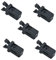5pcs Poubelle Peut Verrouiller en Plastique Interrupteur Auto-Verrouillage Capture De Rechange Compatible Tactile Clip De Réparation De Loquet