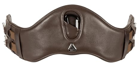 Shires Velociti Lusso Dressage Girth - Havana