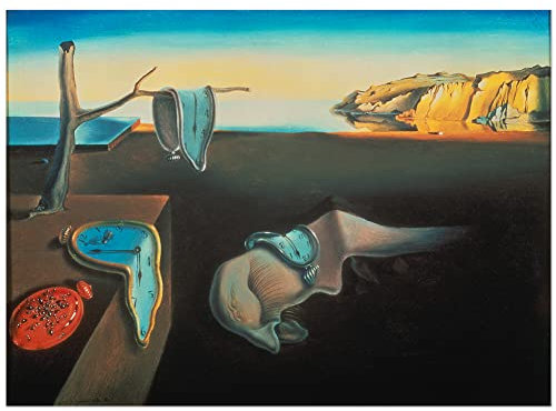 JUNIWORDS Poster, Salvador Dali, Die Beständigkeit der Erinnerung, 43 x 60 cm (3000366)