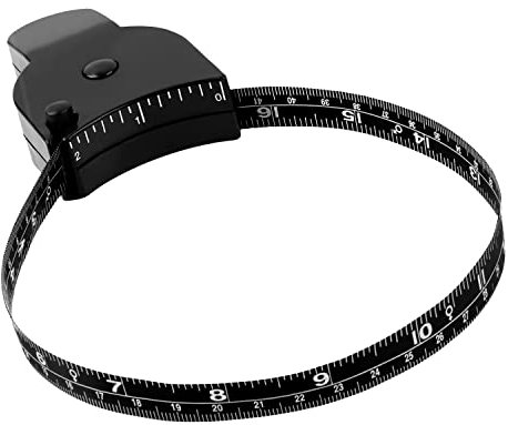 Körperbandmaß, 152,4 cm Automatisches Maßband Körpermaßband Druckknopf Retract und Lock Pin System für Taille BH Hüften Messung