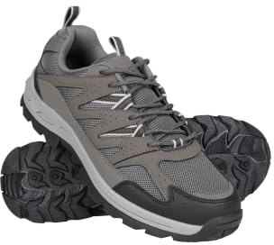 Mountain Warehouse Highline II Mens Walking Shoes | Breathable & Durable Shoes for Rainy Weather, EVA Cushioned Footbed for Comfort & Grippy Outsole, For Hiking & Everyday Wear