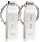 dolrun USB Stick 64GB Speicherstick USB-Stick 2.0 Metall Datenspeicher USB-Flash-Laufwerk mit Schlüsselring für Laptop, Auto, PC, Computer