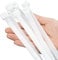 XINGO Bridas blancas resistentes, 100 unidades, 300 mm x 12 mm de largo con 114 kg de resistencia a la tracción ultra fuerte, bridas grandes resistentes a los rayos UV, envolturas extralargas para uso