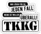 Spreadshirt TKKG Titelmusik Logo Sticker, max. 10x10 cm, 10 x 10 cm, Mattweiß