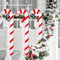 Zucchero Gigante Gonfiabile 3 Pezzi,Caramelle Gonfiabili Decorative,Bastoncino Di Caramelle Gonfiabile,Novità Bastoncino Di Canna,Per Decorazioni Albero Di Natale Ghirlanda.