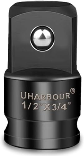 UHARBOUR Adapter 1/2 auf 3/4, 1/2 Zoll auf 3/4 Zoll Adapter, Adapter 1/2 Zoll auf 3/4 Zoll, Adapter für Schlagschrauber