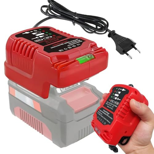 für Einhell 18V PXC Akku Ersatz Ladegerät,kompatibel mit Einhell 18V Akku 4511396 4511437 4511437OVP PXBP-300,Tragbares Mini-Schnellladegerät (Nur für 18V Batterie)