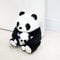Forecronic Niedliche Türstopper Dekorative Türstopper für Haus und Büro, Panda beschwert Innenraum Türstopper Stoff gefüllte Tier Türstopper Boden dekorativ