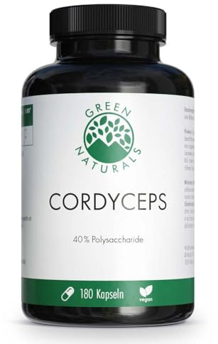 GREEN NATURALS Cordyceps sinensis 180 stk