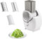 LiveGo Electric Grater for Cheese Blocks, Comes with a Detachable Salad Maker - Suitable for Vegetables, Cheeses and Nuts for Home Kitchen Use, usb charging