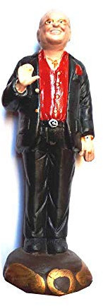 Figur Il BOSS DELLE CERIMONIE ca. 15 cm Terrakotta VIP Politische Fußballer von Handwerksmeistern San Gregorio Armenisch Krippe San G. ARMENO erhalten Sie einen kostenlosen Schlüsselanhänger sheperds