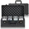 VEVOR Graded Card Storage Box, 4 Slots, Graded Sports Cards Holder Carrying Case with Coded Lock Foam Dividers, for 108 PSA Graded Cards 76 BGS Cards 84 SGC Cards 388 Top Loaders or 999+ Loose Cards