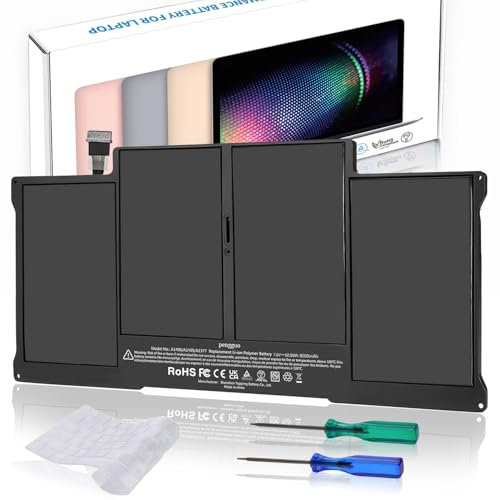 A1466 MacBook Air Battery [PSE Certified] Replacement for MacBook Air 13 A1466 (Mid 2012, Mid 2013, Early 2014, Early 2015, 2017), MacBook Air A1369 (Late 2010, Mid 2011) Replacement Battery A1405