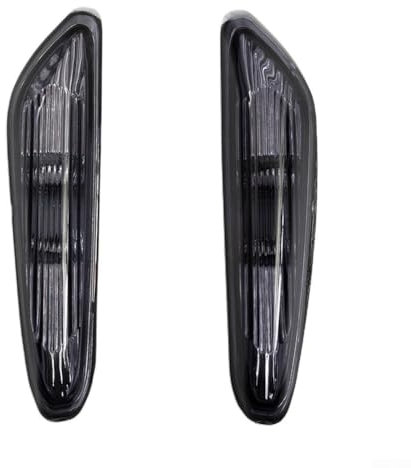 Aprilsunnyzone Blinkerleuchte für BMW E46, E60, E61, E83, 3er-Serie, Blinker, Seitenmarkierungsleuchten und Blinker (grau)