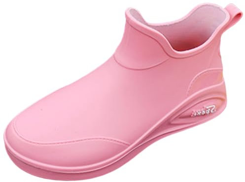 BIISDOST Stivali di gomma da uomo, stivali da pioggia, stivali da pesca, stivali da giardino, in gomma, antiscivolo, per giardinaggio, canottaggio, campeggio, vela, pesca, scarpe da ginnastica da uomo