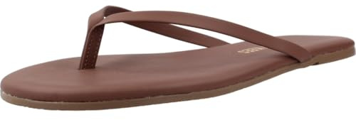 TKEES Women's Foundations Flip Flop, Au Naturale, 8 M US