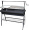 IMEX EL ZORRO 71763 Barbecue con Griglia Ferro e Sollevatore, Nero, 60 x 50 x 115 cm