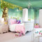 wanpaper Tapeten Vlies Mädchen, Kinderzimmer, Schlafzimmer Elfen, Dekorative Gemälde, Cartoon Wandmalereien.<200 × 150 cm>