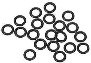 Nitrilgummi O-Ring 3mm Innendurchmesser 5mm Aussendurchmesser 1mm Runddichtung 20 Stück