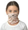 LÄSSIG Multifunkionaler Loop Schal Mund-Nasen-Schutz/Flexi-Loop Kids Leopard rose