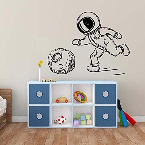 Fußball Wandtattoo Fußballspieler Tor Score Fans Ballspiel Stadion Teamwork Wandaufkleber Kinderzimmer Junge Schlafzimmer Dekoration Aufkleber 43X33Cm