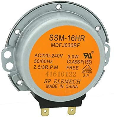 MyApplianceSpares Microwave Turntable Motor AC Drive SM16FHK36P1AW3 for Samsung Electric Microwave CE1071 MC28H5013AW